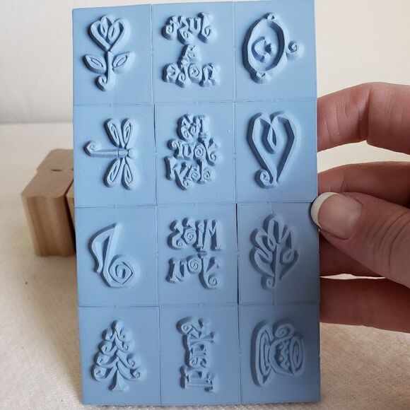 Stampin' Up! "Year-Round Cheer" Block Stamp Set - Picture 4 of 6